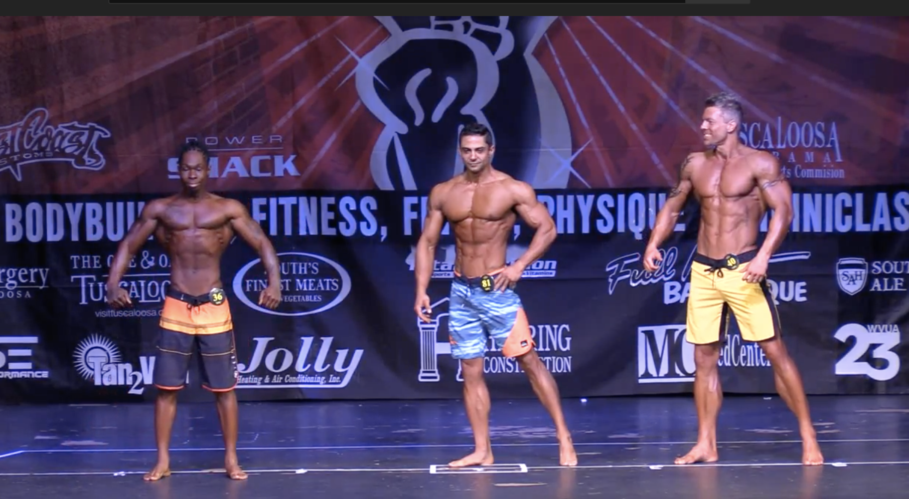 2018 NPC Clash At The Capstone Mens Physique Overall Video image