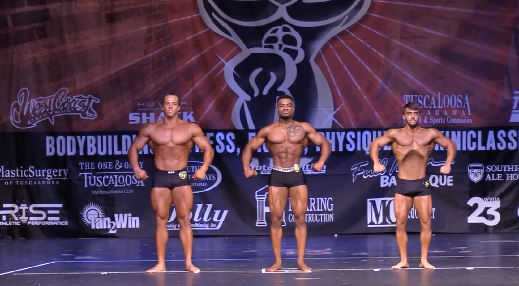 2018 NPC Clash At The Capstone Mens Classic Physique Overall Video
