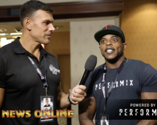 2018 Olympia Interview Before The Contest Andre Ferguson & Frank Sepe