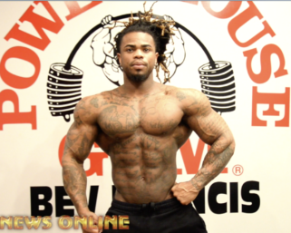 IFBB Men’s Physique Pro Quincey Whittington Posing Practice Video For The 2019 Arnold Classic