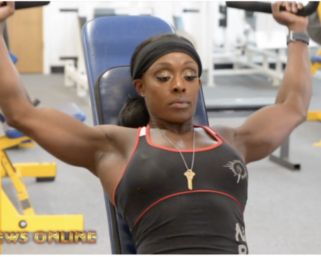 IFBB Figure Pro Brittany Campbell Shoulder Training Workout In Prep For The 2019 Arnold Classic USA