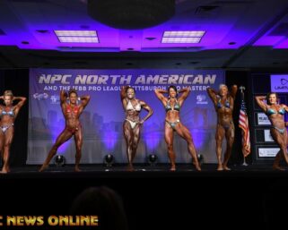 2019 IFBB Pittsburgh Pro Masters Championships Women’s Prejudging Photos
