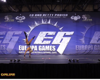 2019 IFBB Europa Phoenix Pro Fitness Prejudging Round 2: Posing Routines