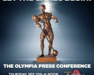 OLYMPIA WEEKEND KICKS OFF WITH THURSDAY PRESS CONFERENCE