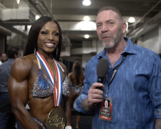 2019 Figure Olympia Winner Cydney Giillon After Show Interview With Tony Doherty