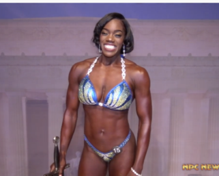 2019 NPC Natural Maryland Women’s Figure Overall Winner Shanice Abrams Video