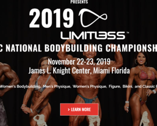 2019 NPC National Bodybuilding Championships: November 22-23, 2019