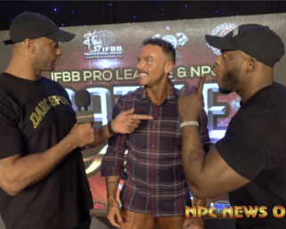 2019 IFBB Pro League Battle of Texas Pro: Classic Men’s Physique Competitor Chase Bergner