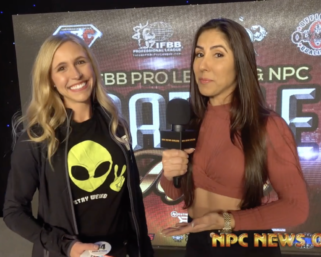 2019 IFBB Battle of Texas Pro  Interviews: Angelica Teixeira Interviews Hannah Ranfranz.