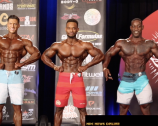 On Stage Video: IFBB Professional League California Pro Men’s Physique Comparisons/Awards Video. 