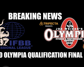 Breaking News: 2020 Olympia Qualification Final Update