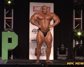 NPC News Online Champion Series: Bodybuilder Dennis James Guest Posing Video