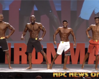 On Stage Video: NPC Washington Ironman Naturally Mens Physique Finals