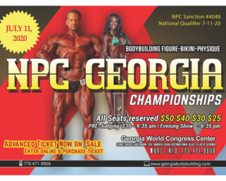 2020 NPC Georgia Open USA Bodybuilding Championships: July 11, 2020