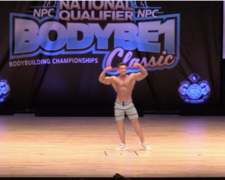 2020 NPC Body Be 1 Classic Guest Poser Zack Lepetit