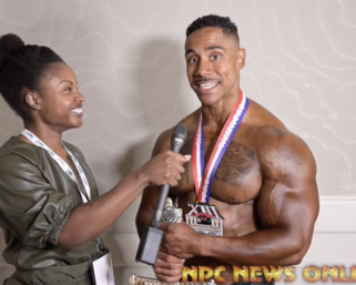 2020 IFBB PRO LEAGUE TAMPA PRO CLASSIC PHYSIQUE  WINNER DEONTRAI CAMPBELL AFTER SHOW INTERVIEW