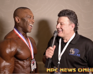 2020 IFBB Pro League Tampa Pro Masters Men’s Physique  Winner Michael Anderson After Show Interview