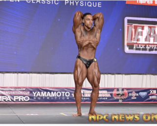 2020 IFBB PRO LEAGUE TAMPA PRO CLASSIC PHYSIQUE  WINNER DEONTRAI CAMPBELL POSING ROUTINE