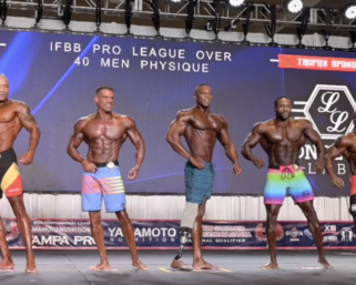 2020 IFBB Pro League  Tampa Pro Masters Men’s Physique Prejudging Video