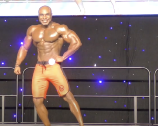 2020 IFBB Pro League Southeast Texas Men’s Physique 4th Place Winner Anthony Gilkes Posing Routine