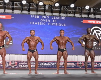 2020 IFBB Pro League Tampa Pro Masters Classic Physique Over 40