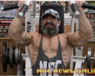 2020 Road To the Olympia: 212 Bodybuilder Guy Cisterino Training At the NPC Photo Gym