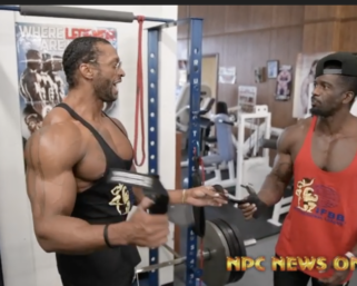 Road To The Olympia: Back and Abs Training With Raymont Edmonds and George Brown