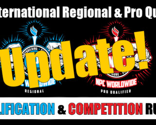 2021 NPC WorldWide Regional/Pro Qualifier Clarification