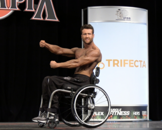 2020 Wheelchair Olympia 6th Place Bradley Betts Posing Routine