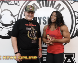2020 IFBB Ms.Olympia Andrea Shaw interview with J.M. Manion for npcnewsonline.com