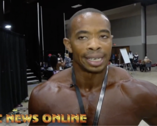 2020 NPC Southwest USA Championships Men’s Physique Overall Cordell Waddey