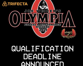 2021 Olympia Qualifying Cut-Off Date