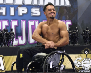2021 NPC Wheelchair Nationals Men’s Bodybuilder Abraham Sanchez Posing Routine
