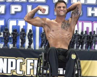 2021 NPC Wheelchair Nationals Men’s Bodybuilding Overall  Dillon Depiazza Posing Routine