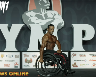2021 IFBB Wheelchair Olympia 3rd Place Antoni Khadraoui Routine 4K Video