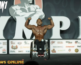 2021 IFBB Wheelchair Olympia 4th Place Adelfo Cerame Jr. Routine 4K Video