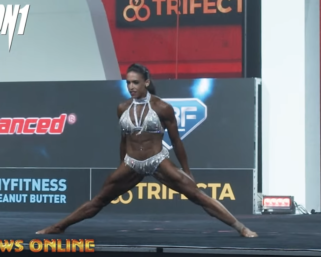 2021 IFBB Fitness Olympia 5th Place Jaclyn Baker Fitness Routine 4K Video