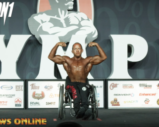 2021 IFBB Wheelchair Olympia 4TH Place Tyler Brey Routine 4K Video