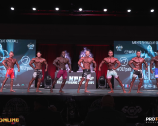 2022 NPC USA Championships Men’s Physique First Callout & Awards Videos