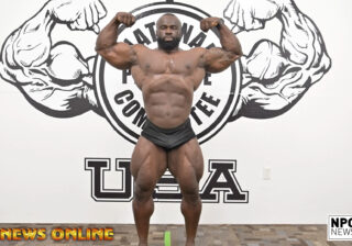 NPC NEWS ONLINE 2023 ROAD TO THE OLYMPIA – Samson Dauda Posing Practice HD Video