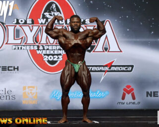 2023 NEW! IFBB Pro League 212 Olympia Champion Keone Pearson Prejudging Routine 4k Video