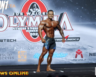 2023 IFBB Pro League Men’s Physique Olympia Jeremy Buendia Prejudging Posing 4K Video