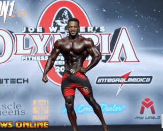 2023 IFBB Pro League Men’s Physique Olympia Emanual Hunter Prejudging Posing Routine 4K Video