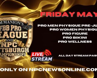 2024 IFBB Pittsburgh Pro Friday Live Stream