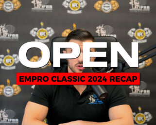 2024 IFBB Empro Classic Pro Open Men’s Bodybuilding Recap with IFBB Pro League VP Tyler Manion