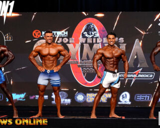 2024 IFBB Men’s Physique Olympia Prejudging Comparisons 4K Video